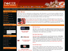 Tablet Screenshot of pokerbonussource.com